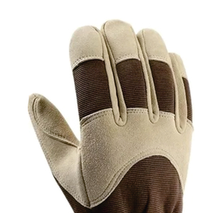 HOLY SIGNS INTERNATIONAL EN420 Certified HSI-0018 Leather Driver Safety Gloves Elastic Wristlet <b>Fire</b> Proof Anti-Impact (Level 1) - Product Image 5