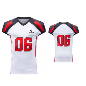 Nouveau design 2026 – Maillot de football américain professionnel respirant à manches courtes, personnalisable, vente en gros, en stock - Product Image 1