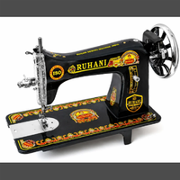 Machine à coudre manuelle Ruhani Deluxe avec construction mécanique robuste pour la couture domestique et la confection de vêtements