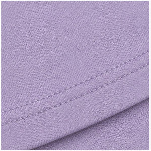Camiseta Túnica para Mujer, Cuello Redondo, Manga Tres Cuartos, Corte Relajado en Línea A, Color Lavanda, WTS-0047 - Product Image 6