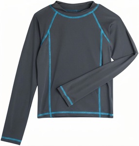 Prix d'usine, vente chaude, rash guard personnalisé, best-seller, nouveau design, rash guard avec protection UV, rash guard pour hommes pour le surf - Product Image 5