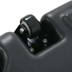 Base per Ombrellone Standard in Plastica Nera, Design Rettangolare per Ombrelloni da Patio e Basi - Product Image 5