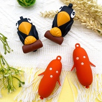 Llaveros de PVC 3D con Temática Animal Personalizada y Llaveros de Goma