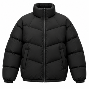 Men's High Quality Bubble <b>Puffer</b> Coat Best Design Waterproof Down <b>Jacket</b> for Winter <b>Light</b> Fabric Men's Clothing - Product Image 3