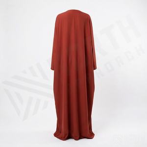 Jilbab de Dos Piezas Hecho a Mano en Poliéster, Color Personalizado, para Mujeres, Ropa Islámica Modesta, Venta al Por Mayor - Product Image 2