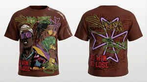 Custom Clothing Manufacturer Wholesale Men's Streetwear Solid T-Shirt Hip Hop Short Sleeve Customized Logo 100% Cotton - Product Image 2