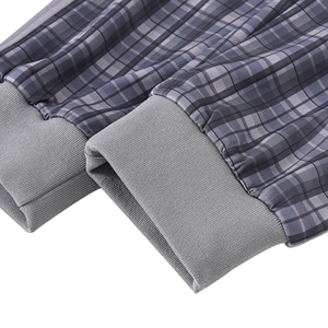 Survêtements en molleton de coton premium épais pour hommes, ensemble deux pièces avec pantalon, personnalisable, et sweat à capuche imprimé pour hommes - Product Image 6