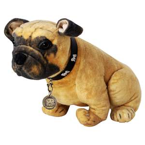 Breloque de collier pour chien en laiton rond avec motif de patte Emily Pets, étiquette d'identification pour chiens et chiots - Product Image 2