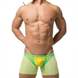 <b>Custom</b> Mens Quick Dry <b>Boxer</b> Briefs Breathable Stretch Soft Underwear Knitted <b>Boxer</b> Shorts OEM ODM Wholesale - Product Image 2