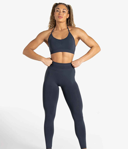 Soutien-gorge de sport et de yoga personnalisé, sexy, à col en V profond, antichoc, pour filles, vêtements de fitness, haut de sport, avec logo personnalisé, pour femmes - Product Image 5