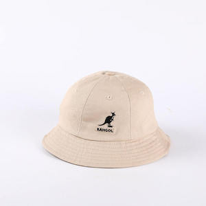 Wholesale Unisex Custom Distressed <b>Bucket</b> <b>Hat</b> Vintage <b>Retro</b> Cotton Washed Fisherman <b>Hat</b> Plain Custom Cowboy Fisherman - Product Image 4