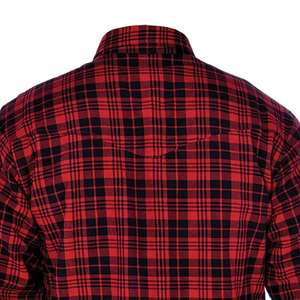 Camisa de Franela para Motocicleta con Diseño Moderno a Cuadros, Forro Completo de Aramida, Transpirable, 100% Algodón, Chaqueta Unisex para Motociclistas, Venta al Por Mayor 2026 - Product Image 4