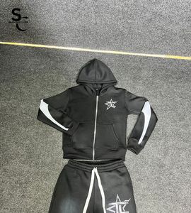 Survêtement personnalisable de qualité supérieure en molleton de coton 320 450 660 GSM, style streetwear, avec service OEM - Product Image 5