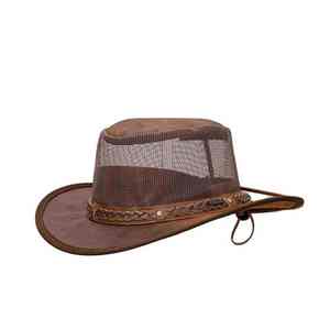 Sombrero de Vaquero Estilo Occidental Vintage Unisex, Sombrero de Fieltro para Hombre y Mujer - Product Image 5