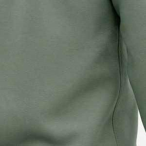 Nouveau sweat à capuche pour homme en tissu polaire 100% vert uni, pour l'hiver, séchage rapide, écologique, sur mesure, antibactérien. - Product Image 4