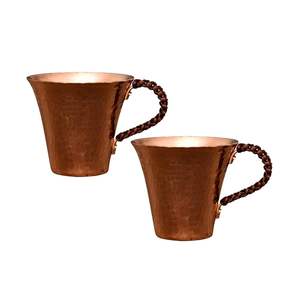 Tasse à café en cuivre, vaisselle, 170 ml, tasse à eau en cuivre pour thé, lait, maison et jardin, cuisine, salle à manger et bar, vaisselle de table - Product Image 3