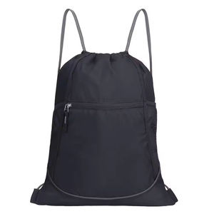 Bolsa con Cordón de Poliéster Personalizada con Logotipo, Mochila de Nailon con Cordón, Bolsa de Viaje Clásica Personalizada con Cordón - Product Image 1