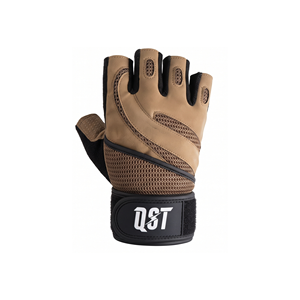 Guantes de Gimnasio, Guantes de Entrenamiento de Medio Dedo, Transpirables, con Correa para la Muñeca, Guantes de Fitness con Agarre de Puntos en la Palma, Logotipo Personalizado, Fabricante OEM ODM - Product Image 3