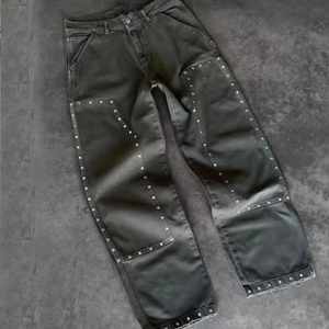 Jeans Anchos de Pierna Recta y Cintura Alta para Mujer, Jeans Holgados de la Mejor Calidad a Precio Económico, Jeans Holgados para Mujer en Cantidad al por Mayor - Product Image 2