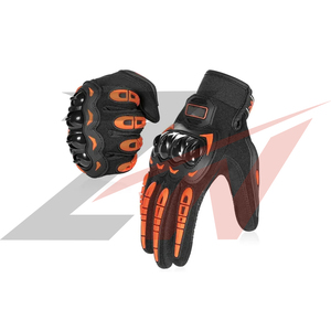 Gants en cuir pour hommes, gants de moto antidérapants, respirants, durables, meilleur prix, style personnalisé, dernières tendances, gants de moto - Product Image 6