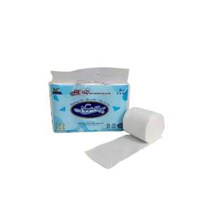 Fabricant OEM de rouleaux de papier hygiénique jumbo 2 plis 3 plis de papier hygiénique vierge - Product Image 4