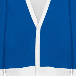 TS <b>University</b> Custom Made Cardigans Chenille Embroidery Logo Sorority Fraternity Full Length Anti-Pilling Knit Sweater Coats - Product Image 5