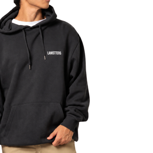 Sudadera con Capucha Personalizada para Hombre, Corte Regular, 100% Algodón, Forro Polar, Bolsillo Canguro, Logotipos Grandes en la Parte Trasera y Pequeños en el Pecho - Product Image 5