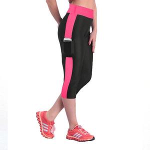 Leggings Capri Décontractés Sexy pour Femmes, Taille Haute, Poches Latérales, Réfléchissants, Coupe Slim, pour Fitness, Yoga, Fabrication Usine, Meilleures Ventes - Product Image 2