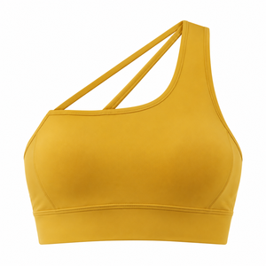 Soutien-gorge de sport et de yoga à quatre aiguilles et six fils, soutien-gorge de sport tendance, léger, séchage rapide, respirant, torsion avant, push-up - Product Image 4