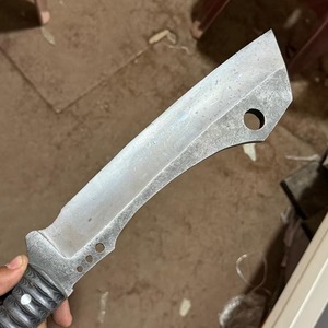 Cuchillo de caza hecho a mano de acero de Damasco, hoja de punta caída de espiga completa, mango de Micarta, cuchillo utilitario para exteriores - Product Image 3