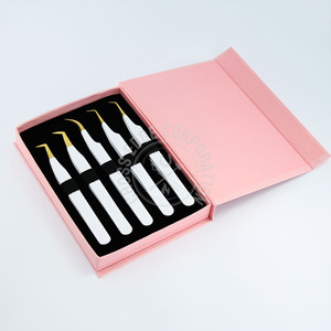 Nouveau Style 90 degrés méga Volume cils pince à épiler Grip Eye Lash Extension beauté pince à épiler pour Party Salon bricolage cils Extension douce - Product Image 1