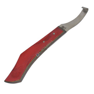 Cuchillo para Pezuñas LIPUMA con Mango de Fibra de 23.5cm, Cuchillo Veterinario Duradero y Reutilizable para Recortar Pezuñas, Cuidado de Caballos, Cabras y Ganado - Product Image 1