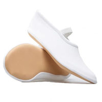 Chaussures de danse latine en cuir véritable pour femmes, semelle souple, respirantes, chaussures de danse du ventre ethniques