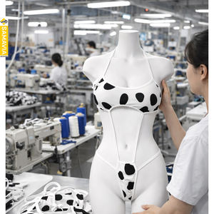 Conjunto de Lencería Sexy Samavia para Mujer, Estilo Club Nocturno, Marca RTP |   Spandex ligero con franja trasera para mayor comodidad |   Proveedor de Pedidos al por Mayor - Product Image 5