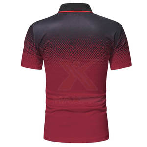 Camiseta Polo de Algodón Cómoda de Secado Rápido para Hombre, Camiseta Polo Personalizada con Estampado para Hombre - Product Image 3