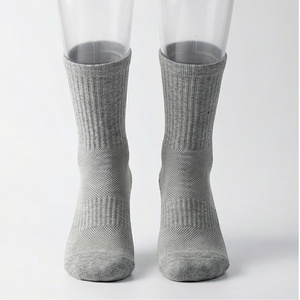 Antislip Men Crew Compression Football <b>Grip</b> <b>Socks</b> Breathable Performance Durable Soft Gym Workout Customized Color Fit Pairs - Product Image 1