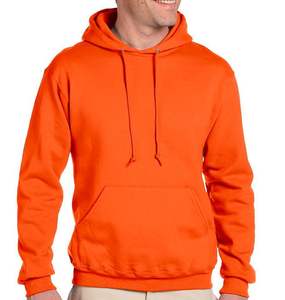 100% Cotton Custom Oversized Men's Hoodies Street Wear Sweatshirts with Embroidered Technics Plain Dyed for Winter - Product Image 4