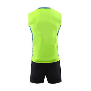 Uniformes de Voleibol Personalizados al por Mayor para Hombre, 100% Poliéster, Sin Mangas, Transpirables, Cintura Elástica, Impresión Personalizada, Servicio OEM - Product Image 5