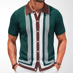 Camisa de Hombre Personalizada de Alta Calidad, Informal, Lisa, Tejida, con Bolsillo, Transpirable, Talla Grande, de Lujo, 100% Algodón, para Oficina o Vacaciones - Product Image 5