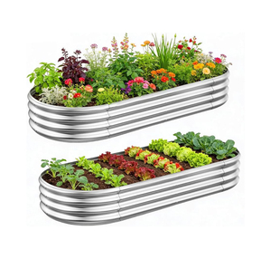 Spacious Garden Raised Bed with Customized Design for Outdoor <b>Vegetable</b> Cultivation and Floral Displays - Product Image 4