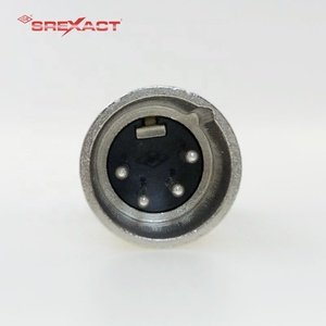 Connecteur micro mâle XLR 4 broches en alliage de zinc nickelé - Product Image 5