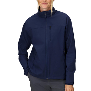 Chaquetas Softshell para Mujer con Cuello Alto y Cremallera Frontal, Personalizadas con Logotipo, Ligeras - Product Image 1