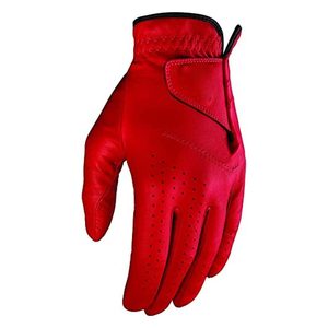 Golf <b>Glove</b> Genuine Leather Right Hand Non Slip Pull on Unisex Sports Wear Waterproof Breathable Full Finger - Product Image 5