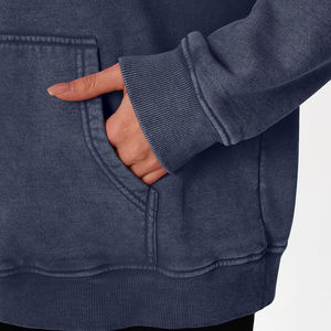 Nuevas sudaderas extragrandes con efecto lavado ácido para mujer, estilo vintage, de manga larga, para otoño e invierno. - Product Image 5