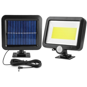 IP65 lampada da parete esterna a energia solare impermeabile con sensore di movimento luce crepuscolo all'alba per ponte porta anteriore per uso esterno - Product Image 6