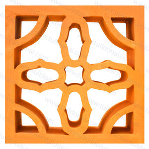 Hollow Porosity Firebrick Angle <b>Bricks</b> Outdoor Fast Delivery Phoenix Screen Tile Sale Baked Clay <b>Brick</b> Building Material Vietnam - Product Image 4