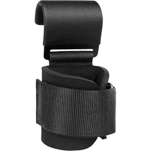 Custom Logo Weight Lifting Hook <b>Straps</b> With Neoprene Padded Wrist Grips for Powerlifting for Sale - Product Image 4