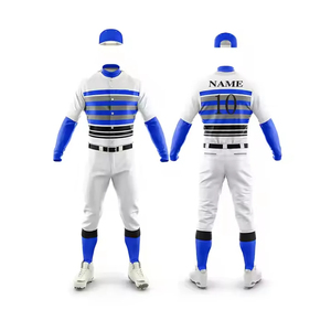 Customized <b>Baseball</b> Uniform Sports Team Wear 100% Polyester Sublimation Printed Quick Dry Breathable Summer New Arrival - Product Image 6