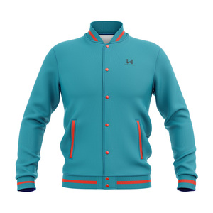 Blouson Bomber de Baseball Patchwork Respirant et Coupe-Vent Écologique de Haute Qualité, Conception Personnalisée, Faible MOQ, Article avec Droits Payés - Product Image 2