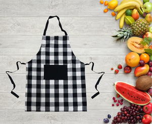 Premium 100% Cotton Yarn Dyed Custom Color Washable Anti-Sustainable Modern <b>Kitchen</b> <b>Apron</b> High Quality Soft Fabric Sai Impex - Product Image 2